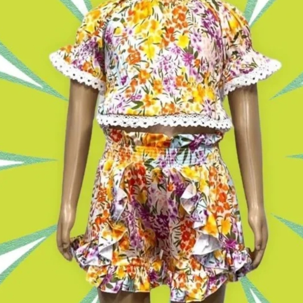 Boutique Floral 2 PC set
